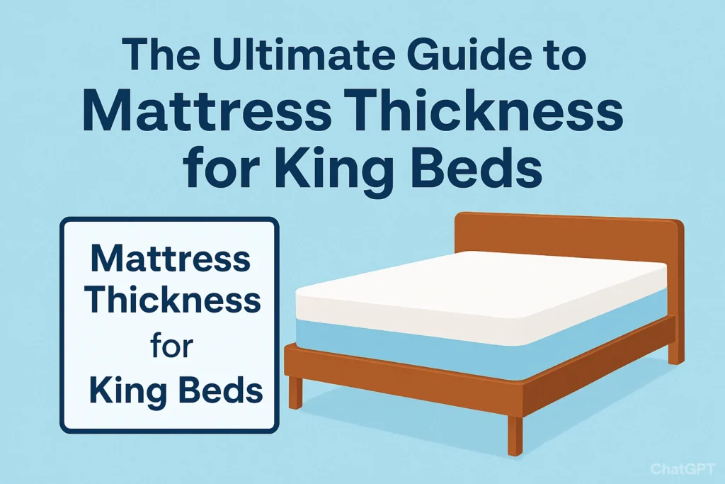 Ideal Mattress Thickness for King Beds
Best Mattress Thickness for Couples on King Beds